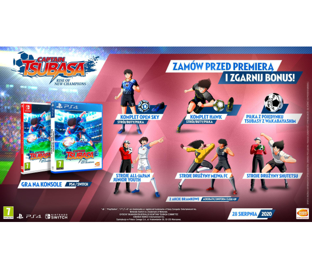 Captain Tsubasa - Rise of new Champions Playstation 4 - 551346 - zdjęcie 2